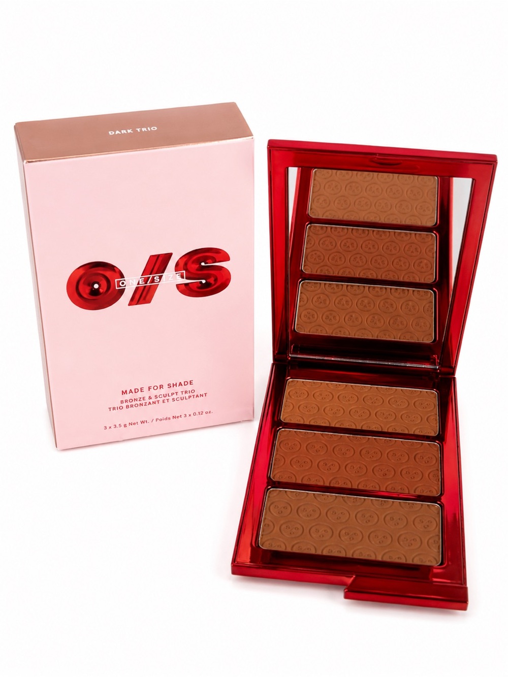 ONE/SIZE Made for Shade Bronze & Sculpt Trio Dark Trio Contour Palette NIB